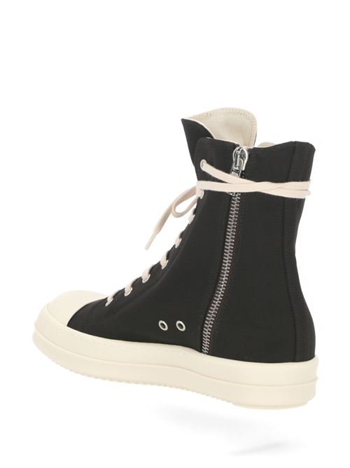 Sneaker alta  chiusura frontale con lacci Rick Owens Dark Shadow | DU01D1800CBEM99811